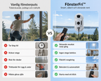 FönsterFri™ Pro – Automatisk Fönsterputsrobot